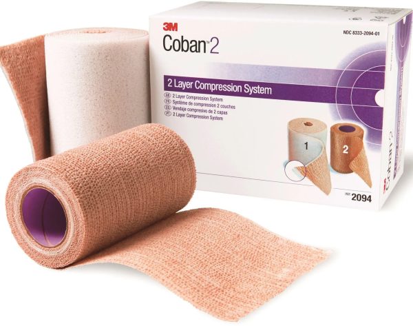3M Coban 2 2 Layer Compression Bandage System Sale - Image 4