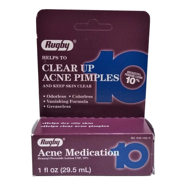 Benzoyl Peroxide 10% Lotion Tube 1 Oz Fashion