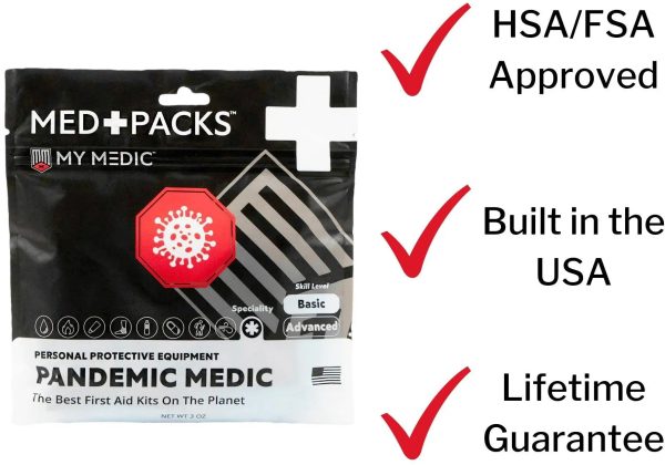 My Medic MED PACKS Pandemic First Aid Kit Supply - Image 4