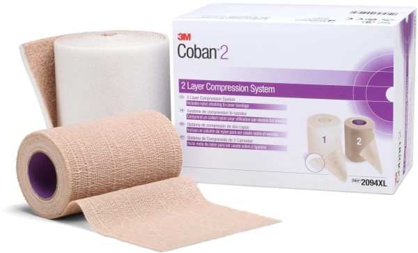 3M Coban 2 2 Layer Compression Bandage System Sale