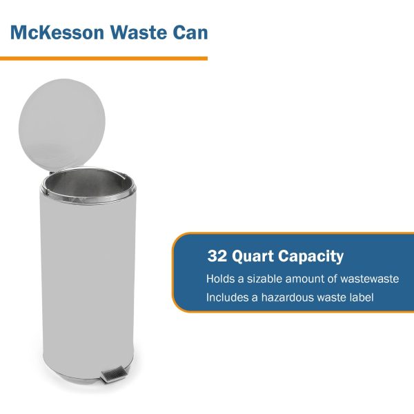 McKesson Trash Can With Plastic Liner Sale - Image 4