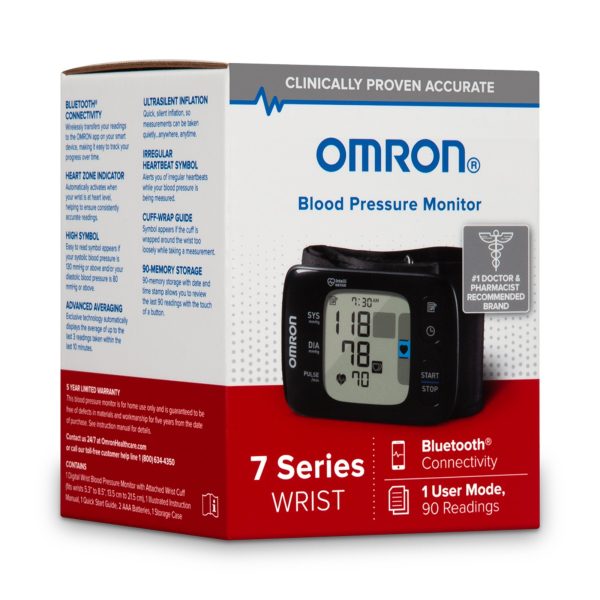Omron7 Series Home Automatic Digital Blood Pressure Monitor For Sale - Image 5