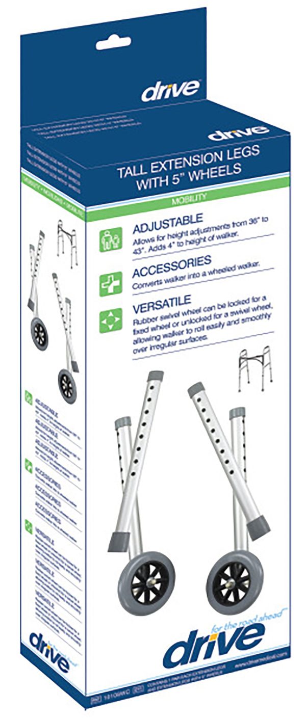 drive Tall Extension Legs with Wheel For Cheap - Image 3