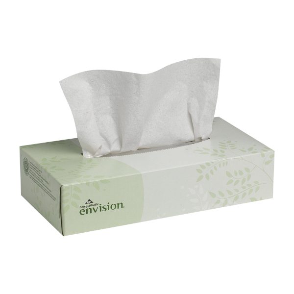 Envision Facial Tissue White 8 X 8-3 10 Inch Hot on Sale