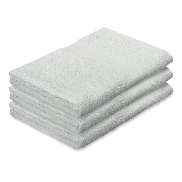 Bath Towel 20 X 40 Inch White Fashion - Image 2