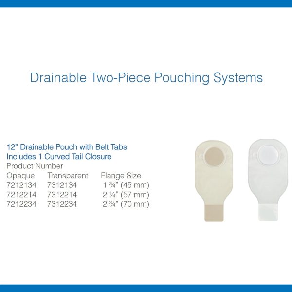 Securi-T Ostomy Pouches: 9  to 12 , Drainable & Closed End, With Without Barrier Online Hot Sale - Image 4