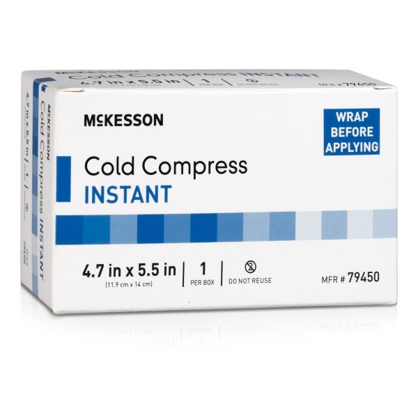 McKesson Disposable Instant Cold Packs (Plastic Ammonium Nitrate Water) 4-7 10  to 9 Hot on Sale - Image 4