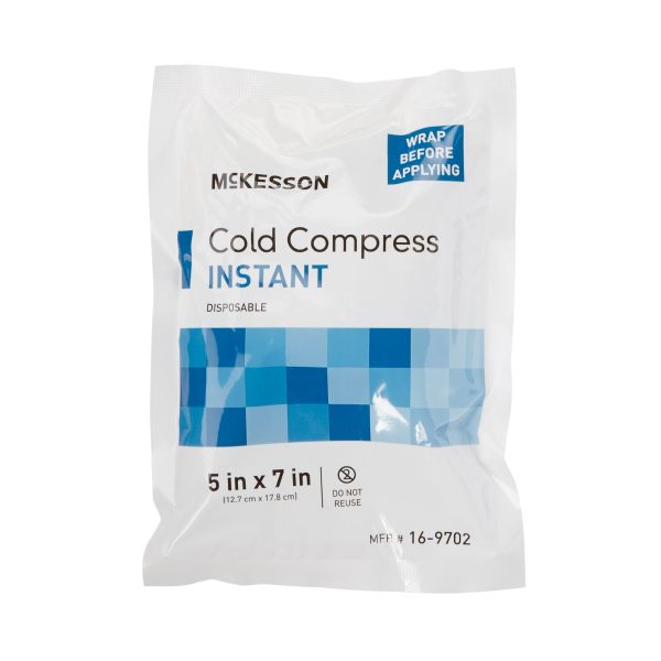 McKesson Disposable Instant Cold Packs (Plastic Ammonium Nitrate Water) 4-7 10  to 9 Hot on Sale - Image 2