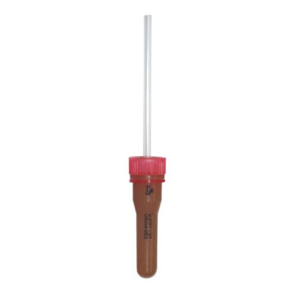 200µL Red Attached Cap Plastic Tube, Clot Activator Separator Gel Additive 10.8x46.6mm Hot on Sale