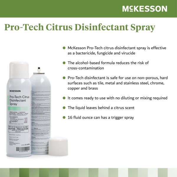 McKesson Pro-Tech Surface Disinfectant Cleaner Alcohol-Based Liquid Online Sale - Image 4