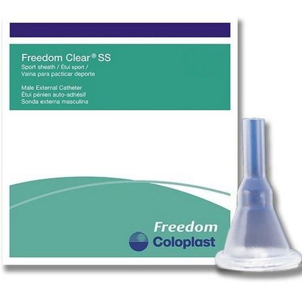 Freedom Clear SS Male External Catheter For Discount