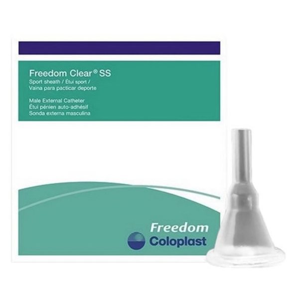 Freedom Clear SS Male External Catheter For Discount - Image 3