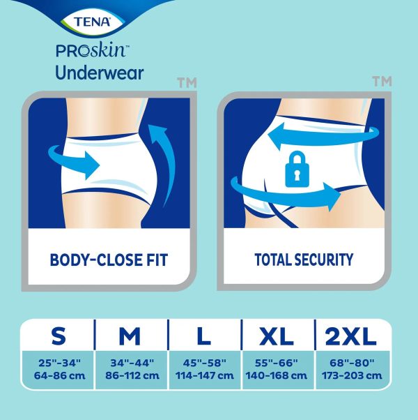 TENA ProSkin Plus Unisex Adult Absorbent Underwear Online - Image 5