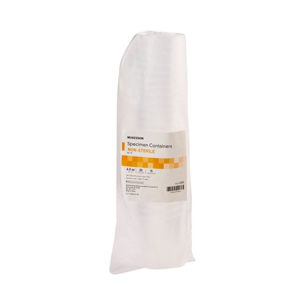McKesson 6.5oz Specimen Container NonSterile For Sale - Image 2
