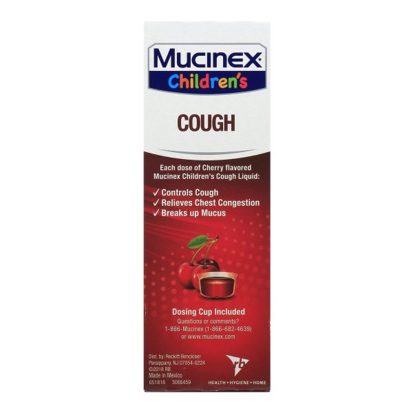 Mucinex Max Children s Cold And Cough Relief For Sale - Image 2