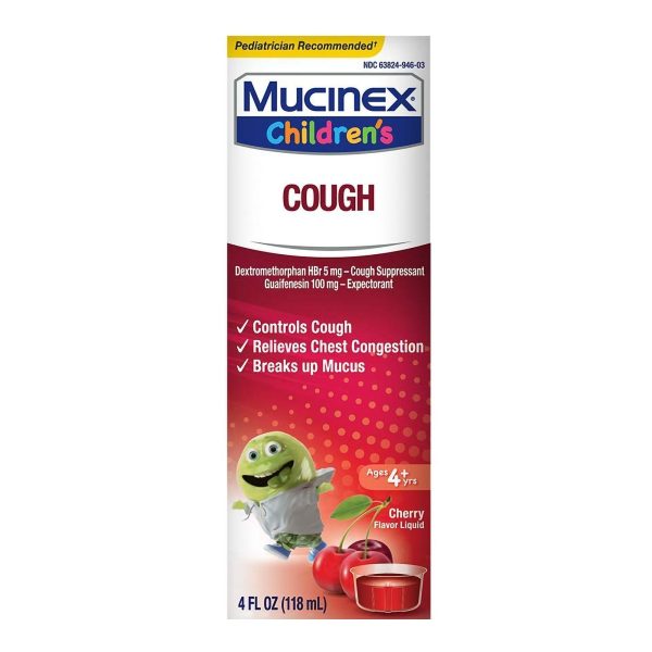 Mucinex Max Children s Cold And Cough Relief For Sale