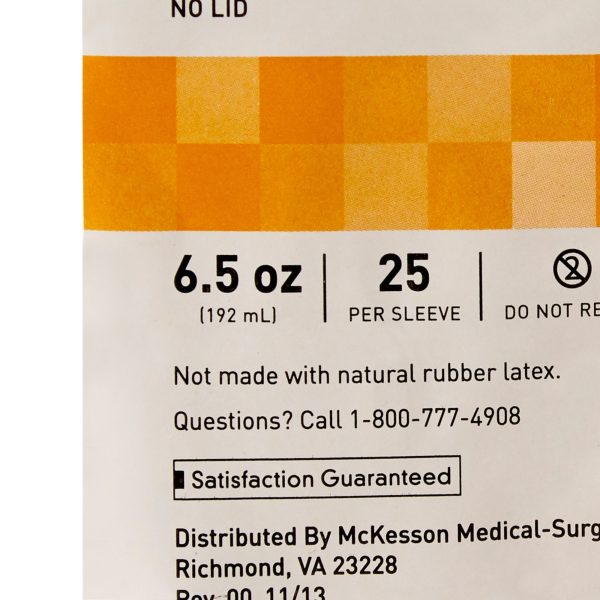 McKesson 6.5oz Specimen Container NonSterile For Sale - Image 4
