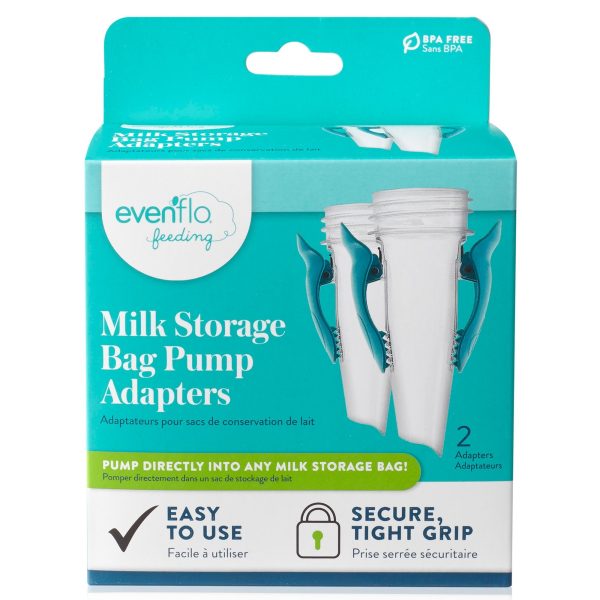 Evenflo Advanced Breast Milk Storage Bag Adapter Hot on Sale