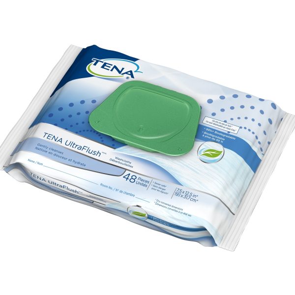 TENA ProSkin UltraFlush Flushable Personal Wipe Cheap