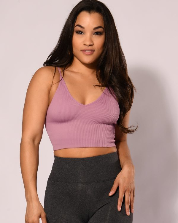 *Simplicity* (Ribbed Short Cami) on Sale