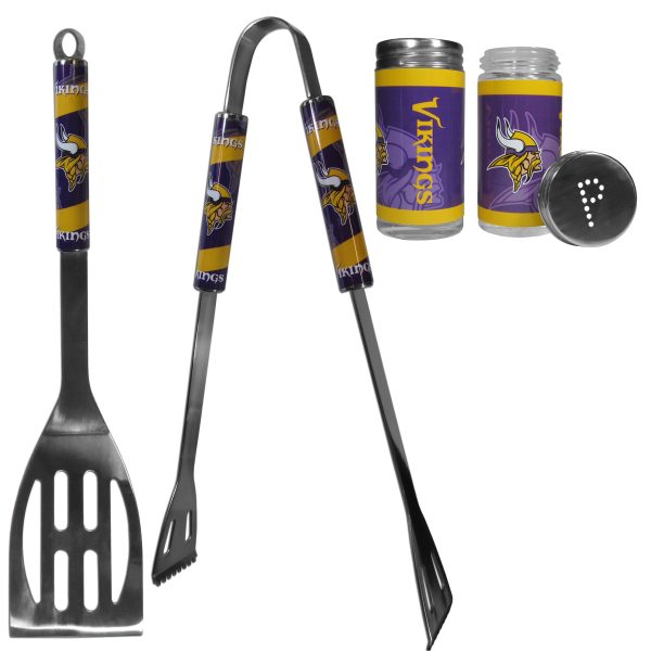 Minnesota Vikings 2pc BBQ Set Supply - Image 3
