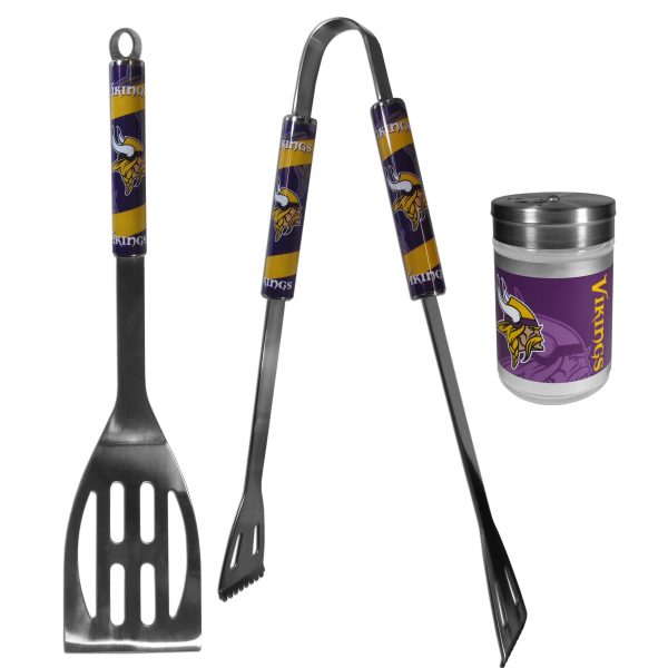 Minnesota Vikings 2pc BBQ Set Supply - Image 2