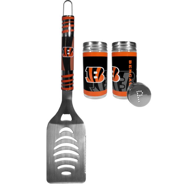 Cincinnati Bengals   Tailgater Spatula and Salt and Pepper Shakers Online Sale