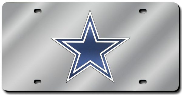 Dallas Cowboys License Plate Laser Cut Online now - Image 2